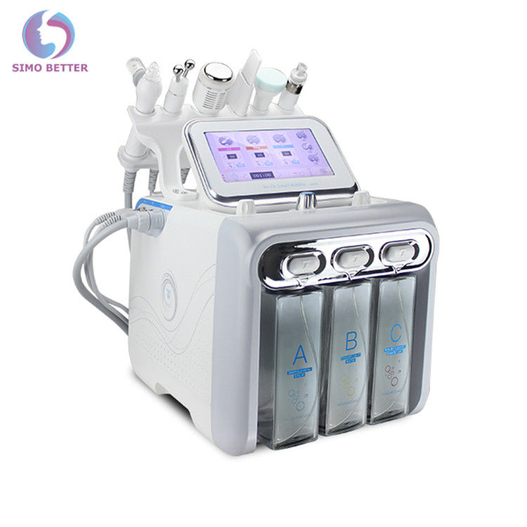 6 In 1 Small Bubble Oxygen Therapy Facial Machine For Water Dermabrasion